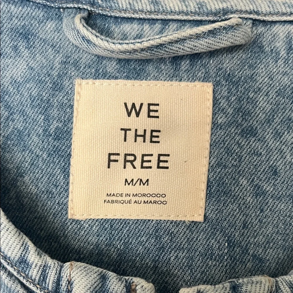 We The Free Sky Blue Jean Jacket - Picture 2 of 5